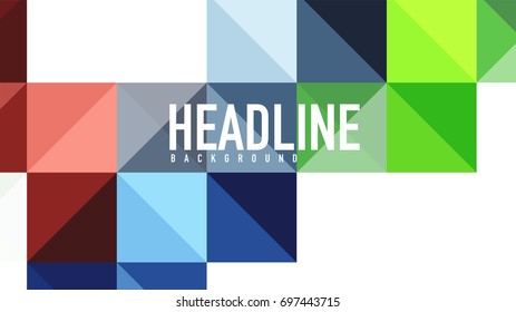Modern geometric presentation background. Business concept or digital technology element, brochure or flyer design for web banner layouts