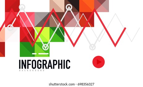 Modern geometric presentation background. Business concept or digital technology element, brochure or flyer design for web banner layouts
