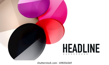 Modern geometric presentation background. Business concept or digital technology element, brochure or flyer design for web banner layouts