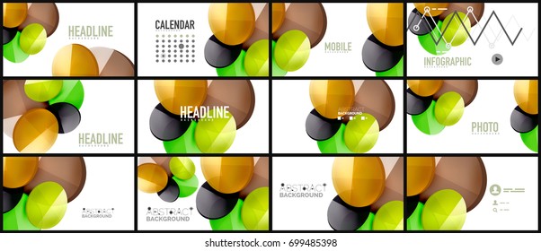Modern geometric presentation background. Business concept or digital technology element, brochure or flyer design for web banner layouts