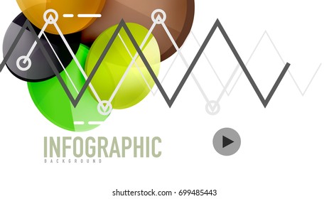 Modern geometric presentation background. Business concept or digital technology element, brochure or flyer design for web banner layouts