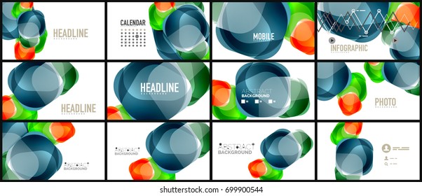 Fondo de presentación geométrica moderno. Concepto de negocio o elemento de tecnología digital, folleto o diseño de volante para diseños de banners web
