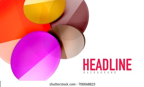 Modern geometric presentation background. Business concept or digital technology element, brochure or flyer design for web banner layouts