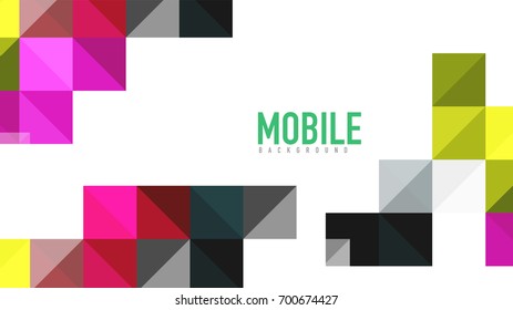 Modern geometric presentation background. Business concept or digital technology element, brochure or flyer design for web banner layouts