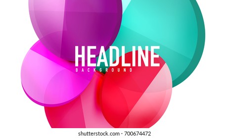 Modern geometric presentation background. Business concept or digital technology element, brochure or flyer design for web banner layouts