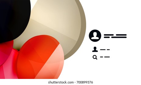 Fondo de presentación geométrica moderno. Elemento de tecnología comercial o digital, folleto o diseño de volante para diseños de banners web