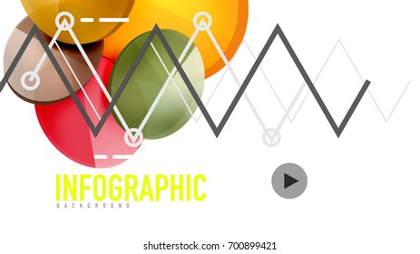 Modern geometric presentation background. Business or digital technology element, brochure or flyer design for web banner layouts