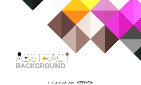 Modern geometric presentation background. Business or digital technology element, brochure or flyer design for web banner layouts