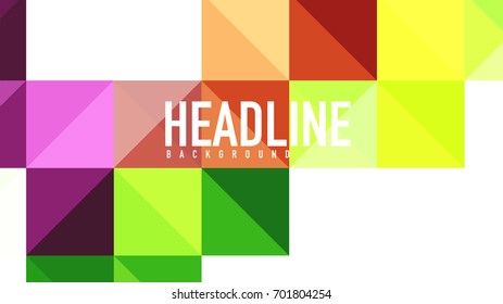 Fondo de presentación geométrica moderno. Concepto de negocio o elemento de tecnología digital, folleto o diseño de volante para diseños de banners web