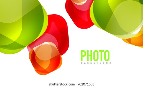 Modern geometric presentation background. Business concept or digital technology element, brochure or flyer design for web banner layouts