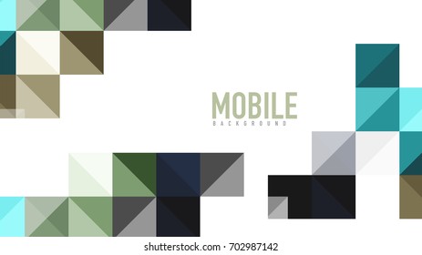 Modern geometric presentation background. Business concept or digital technology element, brochure or flyer design for web banner layouts
