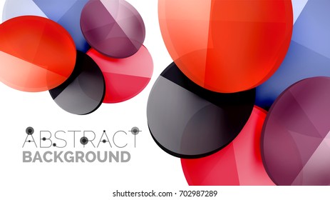 Modern geometric presentation background. Business concept or digital technology element, brochure or flyer design for web banner layouts