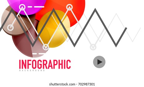 Modern geometric presentation background. Business concept or digital technology element, brochure or flyer design for web banner layouts