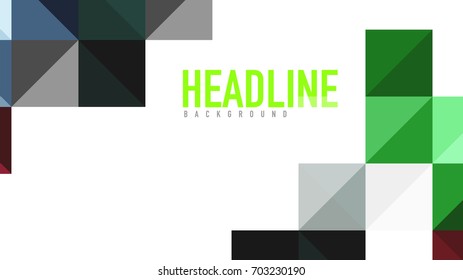 Fondo de presentación geométrica moderno. Concepto de negocio o elemento de tecnología digital, folleto o diseño de volante para diseños de banners web