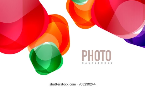 Modern geometric presentation background. Business concept or digital technology element, brochure or flyer design for web banner layouts