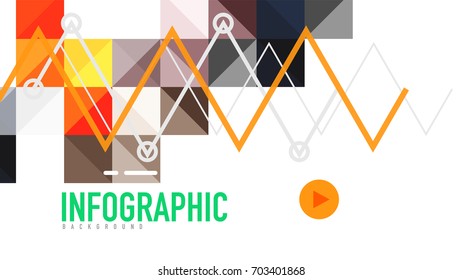 Moderner geometrischer Präsentationshintergrund. Geschäftskonzept oder digitale Technologie-Elemente, Broschüren oder Flyer-Design für Webbanner-Layouts