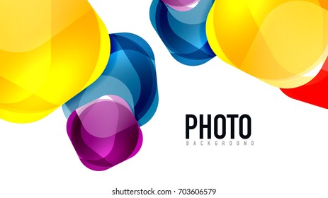 Modern geometric presentation background. Business concept or digital technology element, brochure or flyer design for web banner layouts
