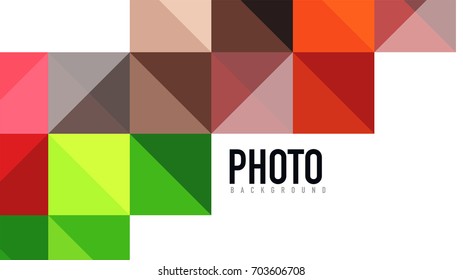 Modern geometric presentation background. Business concept or digital technology element, brochure or flyer design for web banner layouts