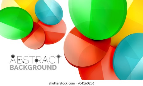 Modern geometric presentation background. Business concept or digital technology element, brochure or flyer design for web banner layouts