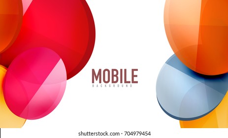 Modern geometric presentation background. Business concept or digital technology element, brochure or flyer design for web banner layouts