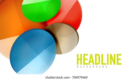 Modern geometric presentation background. Business concept or digital technology element, brochure or flyer design for web banner layouts