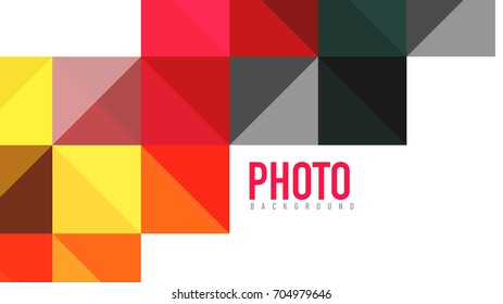 Modern geometric presentation background. Business concept or digital technology element, brochure or flyer design for web banner layouts