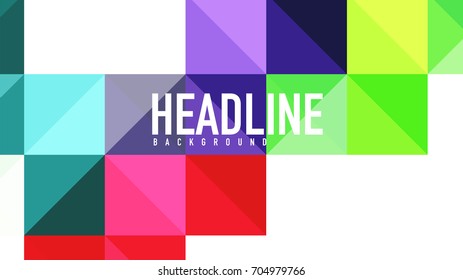 Modern geometric presentation background. Business concept or digital technology element, brochure or flyer design for web banner layouts