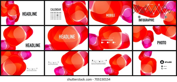 Fondo de presentación geométrica moderno. Concepto de negocio o elemento de tecnología digital, folleto o diseño de volante para diseños de banners web