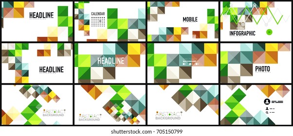 Fondo de presentación geométrica moderno. Concepto de negocio o elemento de tecnología digital, folleto o diseño de volante para diseños de banners web