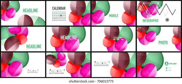 Modern geometric presentation background. Business concept or digital technology element, brochure or flyer design for web banner layouts
