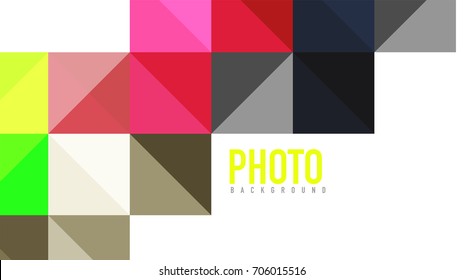 Modern geometric presentation background. Business concept or digital technology element, brochure or flyer design for web banner layouts