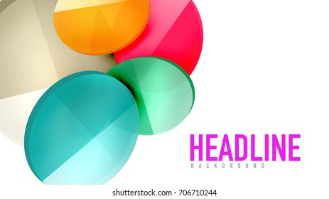 Modern geometric presentation background. Business concept or digital technology element, brochure or flyer design for web banner layouts