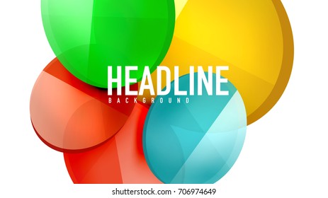Moderner geometrischer Präsentationshintergrund. Geschäftskonzept oder digitale Technologie-Elemente, Broschüren oder Flyer-Design für Webbanner-Layouts