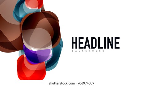 Fondo de presentación geométrica moderno. Concepto de negocio o elemento de tecnología digital, folleto o diseño de volante para diseños de banners web