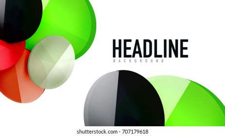 Fondo de presentación geométrica moderno. Concepto de negocio o elemento de tecnología digital, folleto o diseño de volante para diseños de banners web