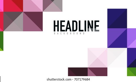 Modern geometric presentation background. Business concept or digital technology element, brochure or flyer design for web banner layouts