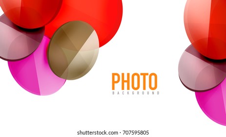 Fondo de presentación geométrica moderno. Concepto de negocio o elemento de tecnología digital, folleto o diseño de volante para diseños de banners web