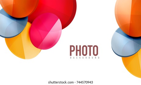 Fondo de presentación geométrica moderno. Concepto de negocio o elemento de tecnología digital, folleto o diseño de volante para diseños de banners web