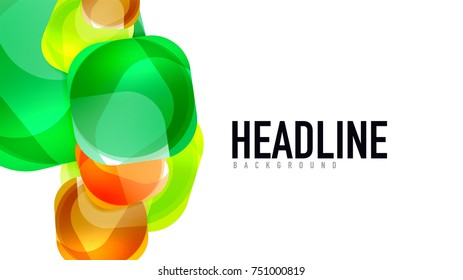 Modern geometric presentation background. Business concept or digital technology element, brochure or flyer design for web banner layouts