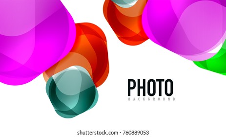 Moderner geometrischer Präsentationshintergrund. Geschäftskonzept oder digitale Technologie-Elemente, Broschüren oder Flyer-Design für Webbanner-Layouts