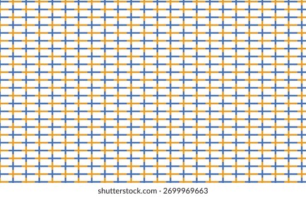 Um padrão de fita geométrica moderno perfeito para projetos de design têxtil, papel de parede e decoração de superfície. A repetição perfeita garante a aplicação versátil em vários usos criativos.