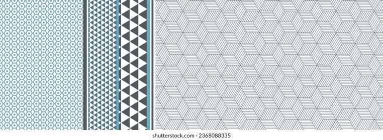 modernes geometrisches Teppichmuster, amerikanisches Doodle Art, nahtloses Muster-Design

