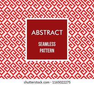 Modern Geometric Seamless Pattern