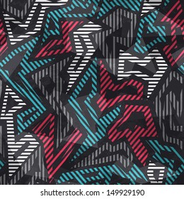 modern geometric seamless pattern
