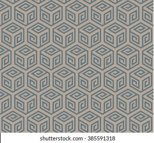 Modern Geometric Seamless Pattern