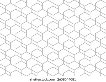 Abstractas patrón geométrico sin fisuras. Textura moderna y elegante. Fondo de Vector de hexágonos de repetición.