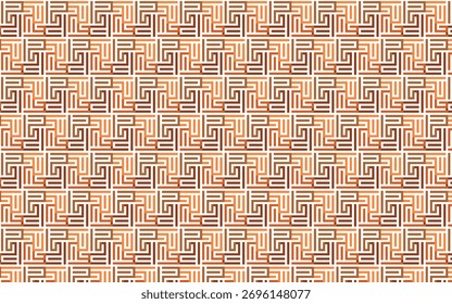 Fondo de patrón geométrico moderno sin fisuras en tonos marrones cálidos