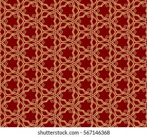 modern geometric seamless pattern background. Luxury texture for wallpaper, invitation. Vector illustration.