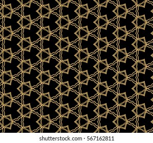 modern geometric seamless pattern background. Luxury texture for wallpaper, invitation. Vector illustration.