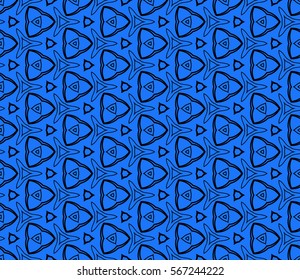 modern geometric seamless pattern background. Luxury texture for wallpaper, invitation. Vector illustration.